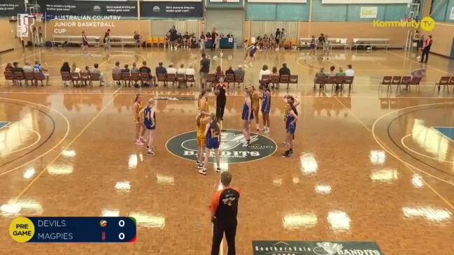 Replay:  Tasmania Devils v SA Magpies (U16 Girls)  - Australian Country Junior Basketball Cup Day 1