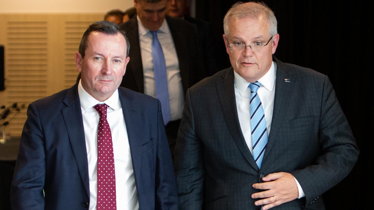 WA Premier Mark McGowan says other states are ‘mobilising’ to convince Prime Minister Scott Morrison to change the GST deal. Picture: AAP Image/Paul Braven