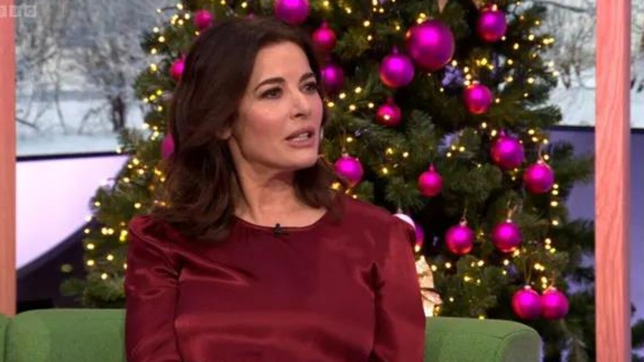 Nigella Lawson has revealed she adds cheese to mince pies. Picture: BBC