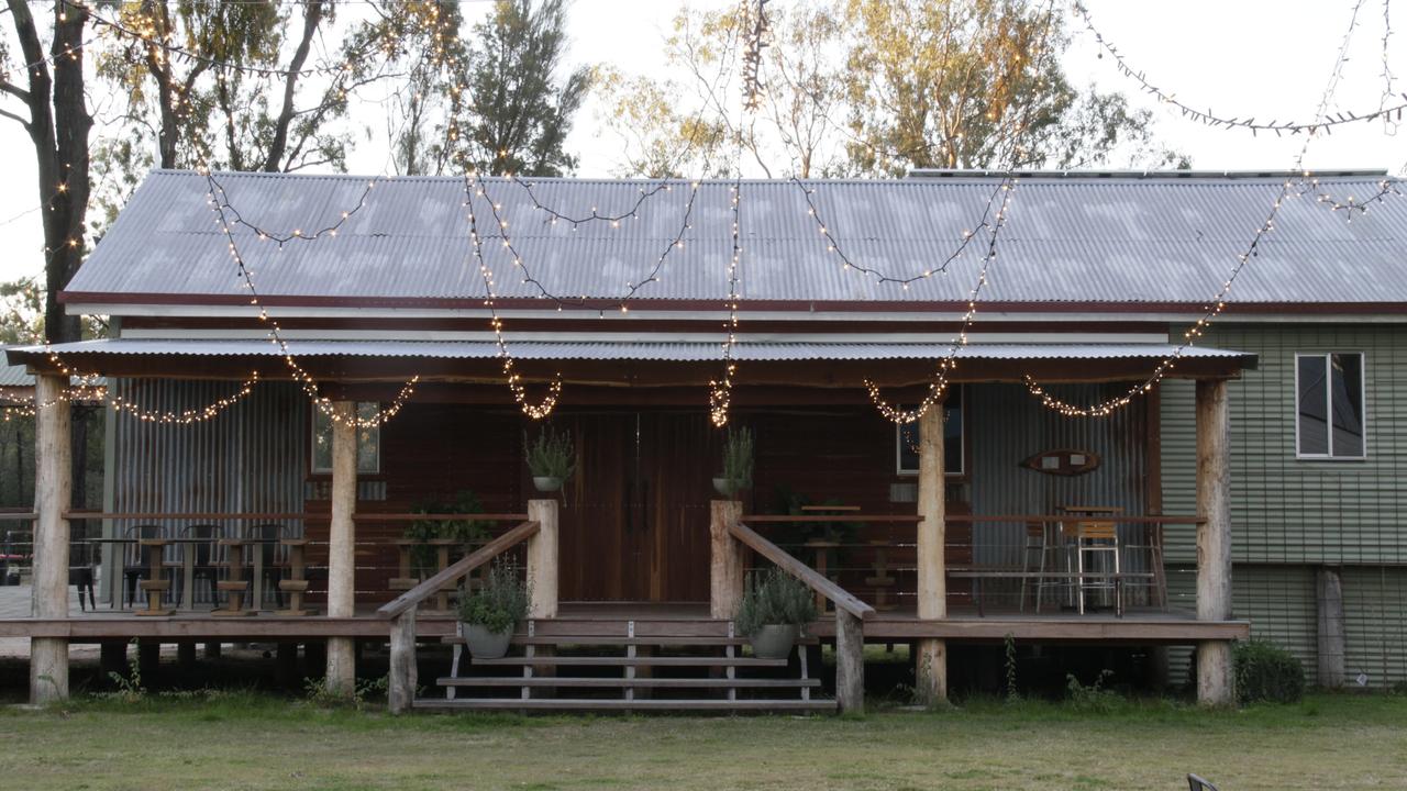 One of the couple’s restorations includes that of the community hall where people can have functions, weddings, birthdays and events. Photo: Contributed