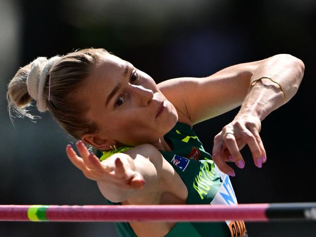 Australia's Eleanor Patterson will compete on home soil for the first time in two years. Picture: AFP