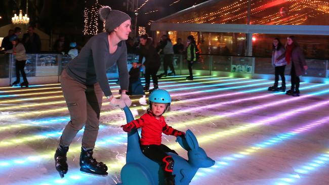 Winter festivals such as Winterlight will be cancelled or postponed this year. Picture: Robert Pozo