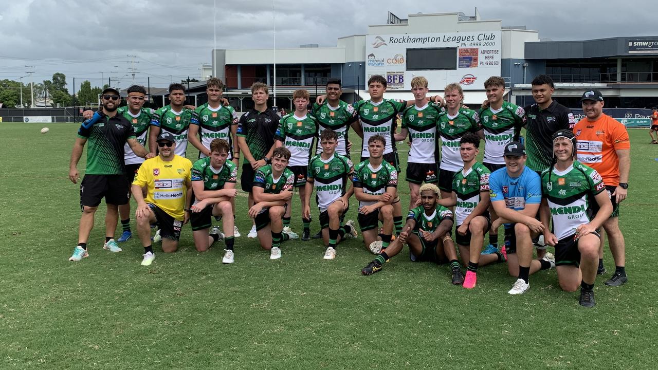 The Townsville Blackhawks under-17s.