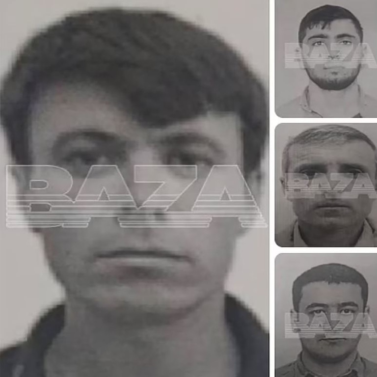 Russian media named the four suspected "terrorists". Picture: Baza/e2w