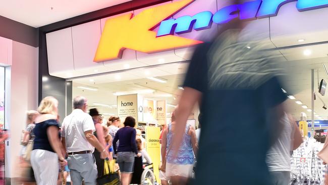 Coco JB Joyce Bishop-Hewitt allegedly tried to shoplift a trolley full of items from Kmart at Sunshine Plaza when the female security guard was called to intervene.