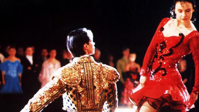 A Paul Mercurio and Tara Morice in Strictly Ballroom. Picture: Advertiser Library