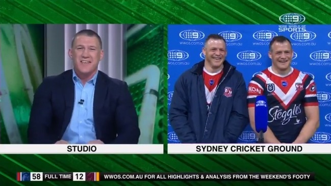 Morris twins stitch up Paul Gallen (NRL on Nine)