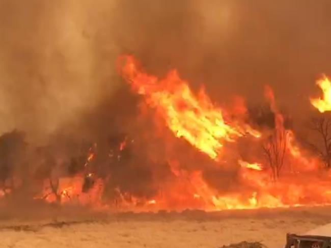 2/1/20 - Kangaroo Island Bushfire. Picture Brenton Davis