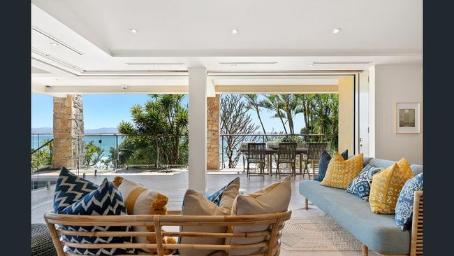 This home at Wategos beach has reportedly sold for a record-breaking $22 million.