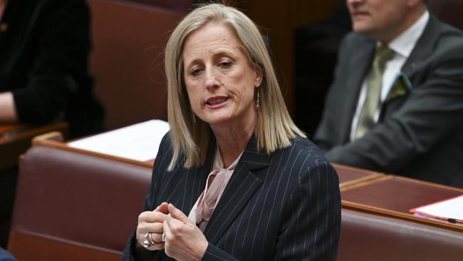 Senator Katy Gallagher. Picture: NewsWire / Martin Ollman