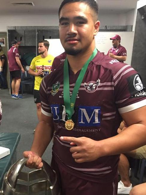 Titmuss won the 2017 Holden Cup with Manly.