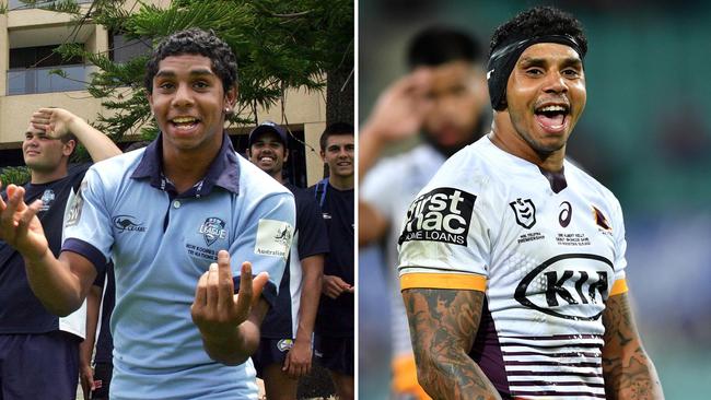 Albert Kelly was captain of the NSW Rugby League U16 Indigenous team and is now back in the NRL with the Broncos.