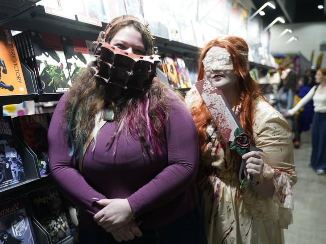 OZ Comic-Con Gallery. OZ comic at Melbourne Exhibition and Convention Centre. Madison Brown and Rachel Wakenshaw . Picture: Valeriu Campan