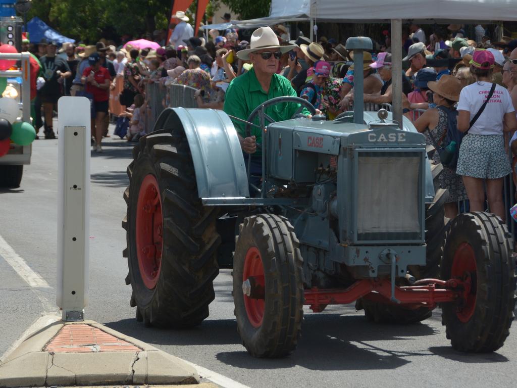 Thousands were in attendance at the Melon Fest parade