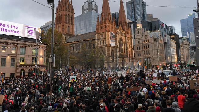 A Black Lives Matter protest in Melbourne on June 6 was a breach of public trust.