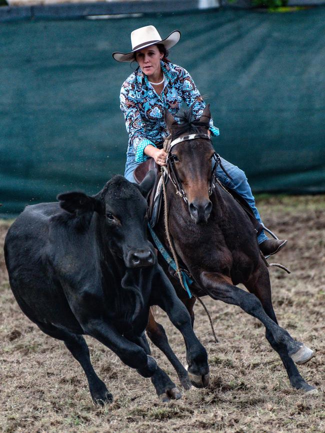 More than $3000 in prize money will be on offer for campdrafters at the 2023 Mount Perry Show. Picture credit: NEALE MAYNARD