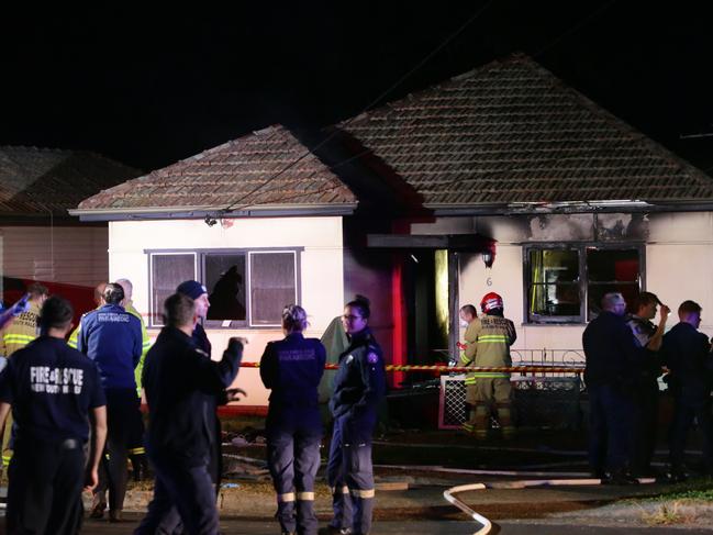 A man died in a house fire at Guildford West last month. Picture: Bill Hearne