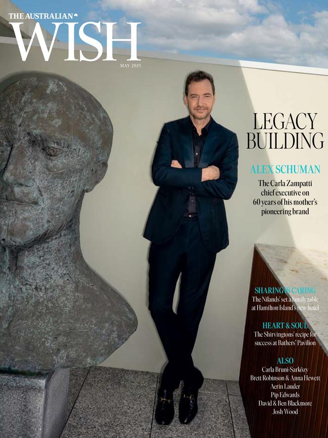 WISH Magazine cover for May 2025 starring Alex Schuman. Picture: Nic Walker