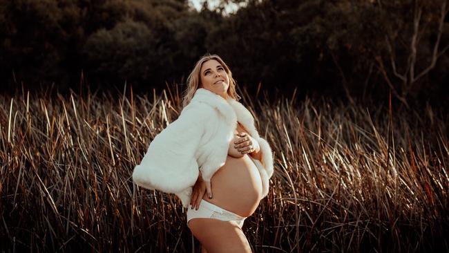 Heidi Anderson’s pregnancy shoot has inspired me. Picture: supplied