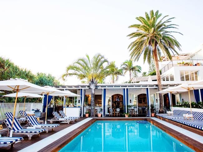 EMBARGO FOR TWAM, 03 MAY 2025. FEE MAY APPLY. Pool at Halcyon House, Cabarita Beach, NSW. Photo: Kara Roselund