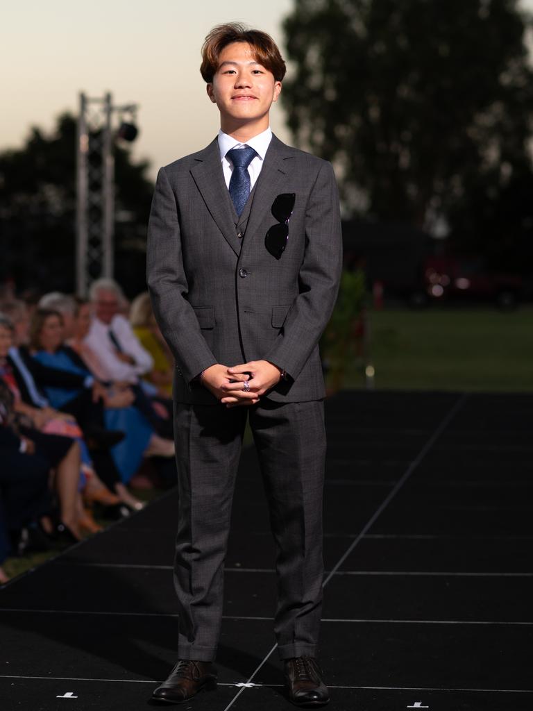 Michael Wong at the 2024 Rockhampton Grammar School formal.