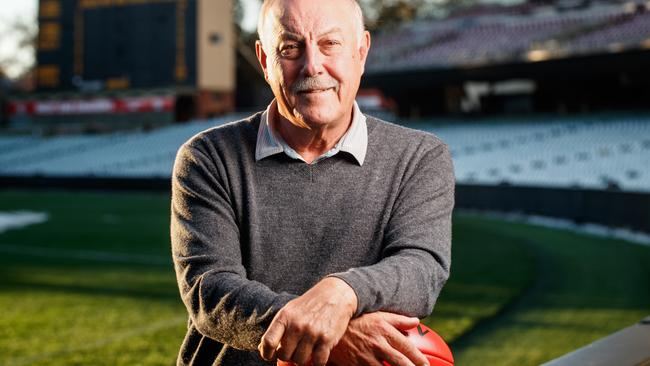 Malcolm Blight ... now officially a football Legend ... at Adelaide Oval. Picture: Matt Turner.