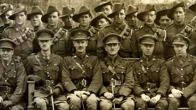 Unknown ... members of the Australian 13th Field Artillery Brigade.