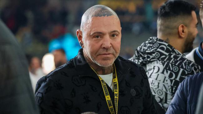 Toby Mitchell ringside at the George Kambosos fight earlier this year. Picture: Ian Currie