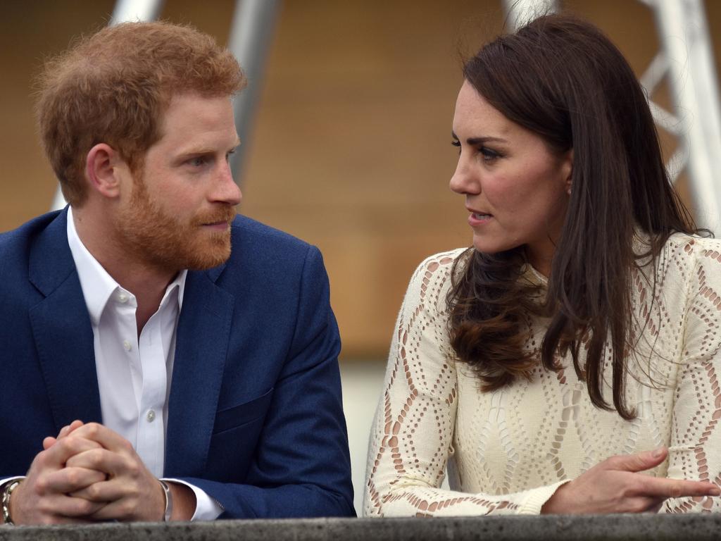 Prince Harry and Princess Catherine were close in the years before his marriage. Picture: Getty Images