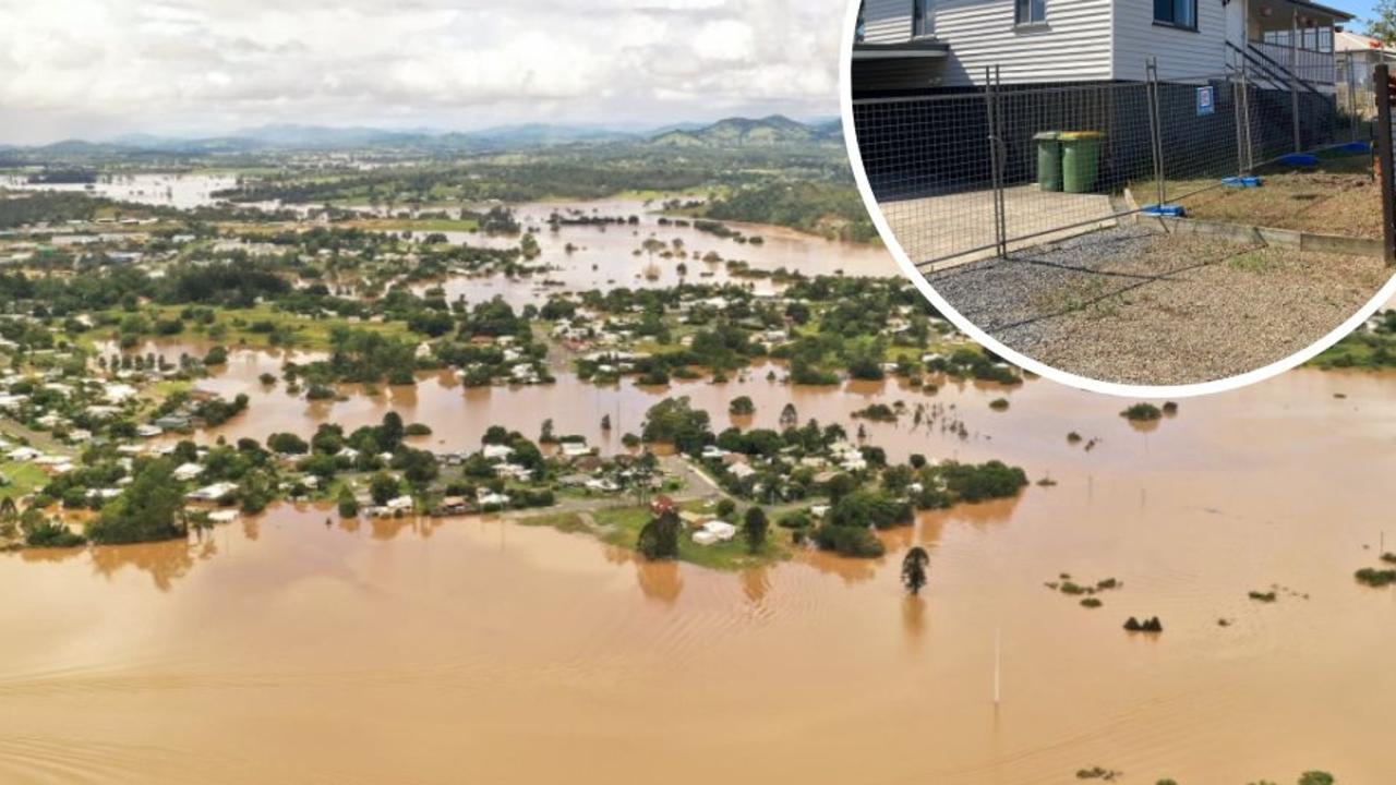 More than 50 flood damaged properties are expected to be removed in Gympie as part of the state governmentâ&#128;&#153;s voluntary buy back scheme, but not without an eye-watering amount being paid out for them. Flood pic: Infinity Flights