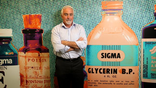 Sigma Healthcare CEO Mark Hooper. Picture: Stuart McEvoy