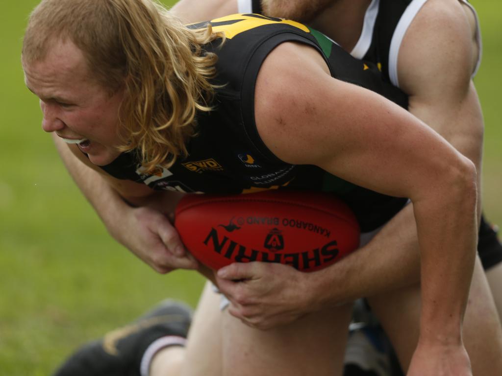 MPNFL: One of the best mullets in local footy. Picture: Valeriu Campan