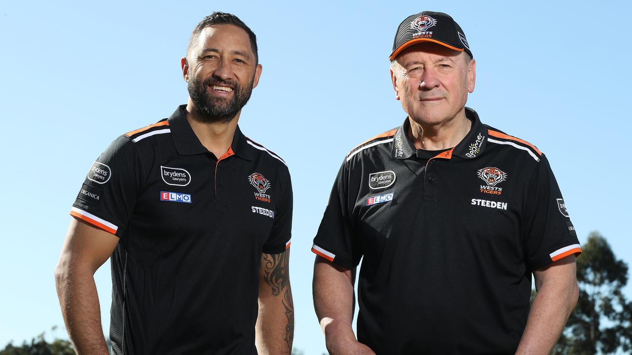 Can this ‘dream team’ save their beloved Wests Tigers. Picture: David Swift