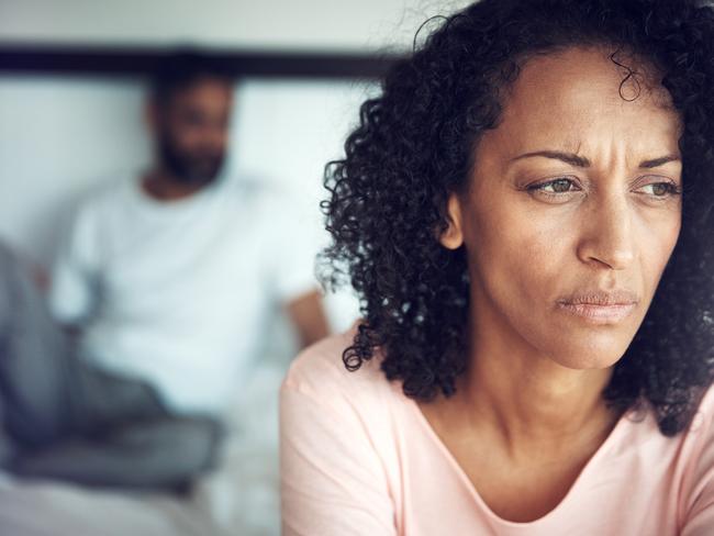 Your wife probably feels guilty, like a failure and frustrated that she doesn’t know how to change this. Picture: iStock