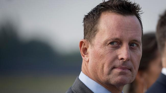 Former US ambassador to Germany Richard Grenell is a leading contender to become Donald Trump’s secretary of state. Picture: AFP