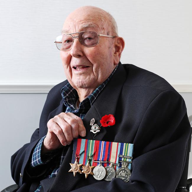 Walter Williams at the RSL ANZAC Village in Narrabeen in 2020. Picture: Tim Hunter.