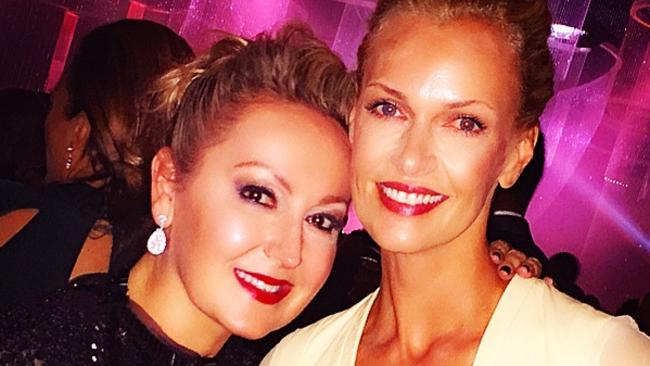 Governor's Ball Emmys afterparty - covered by news.com.au's Melissa Hoyer. With Sarah Murdoch. Picture: Melissa Hoyer