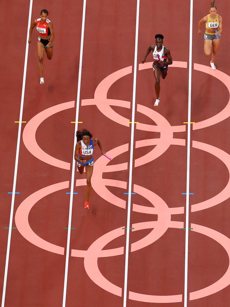 Trans women won’t be able to compete. (Photo by Richard Heathcote/Getty Images)