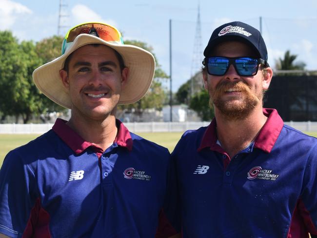 Mackay-Whitsunday brothers Mason Kohler and Lane Kohler, both played a critical hand in the Cyclones’ win over Far North. Picture: Mitch Bourke