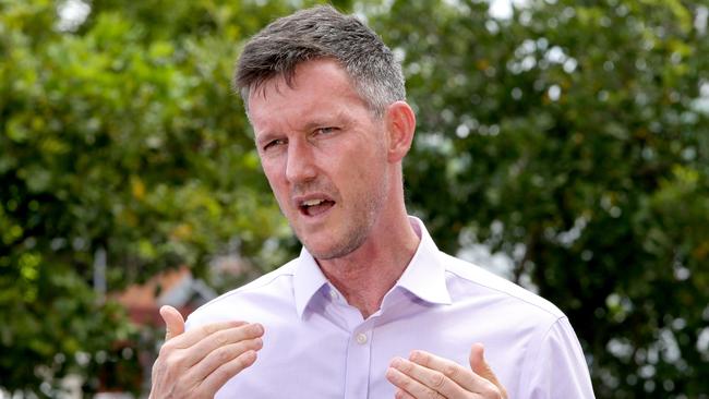 Transport Minister Mark Bailey was cleared of wrongdoing by the Crime and Corruption Commission. Picture: Steve Pohlner