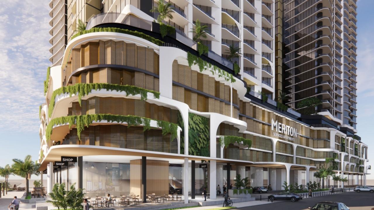 Artist impression of Cypress, Harry Triguboff's new Surfers Paradise project which will be built in Surfers Paradise. Picture: Supplied.