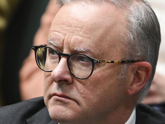 CANBERRA, AUSTRALIA, NewsWire Photos. MARCH 26, 2024: Prime Minister Anthony Albanese during Question Time at Parliament House in Canberra. Picture: NCA NewsWire / Martin Ollman