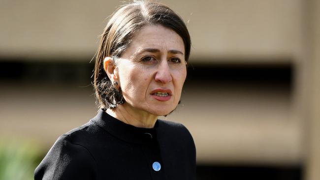 NSW Premier Gladys Berejiklian has advised people from her state not to travel to Melbourne. Picture: AAP