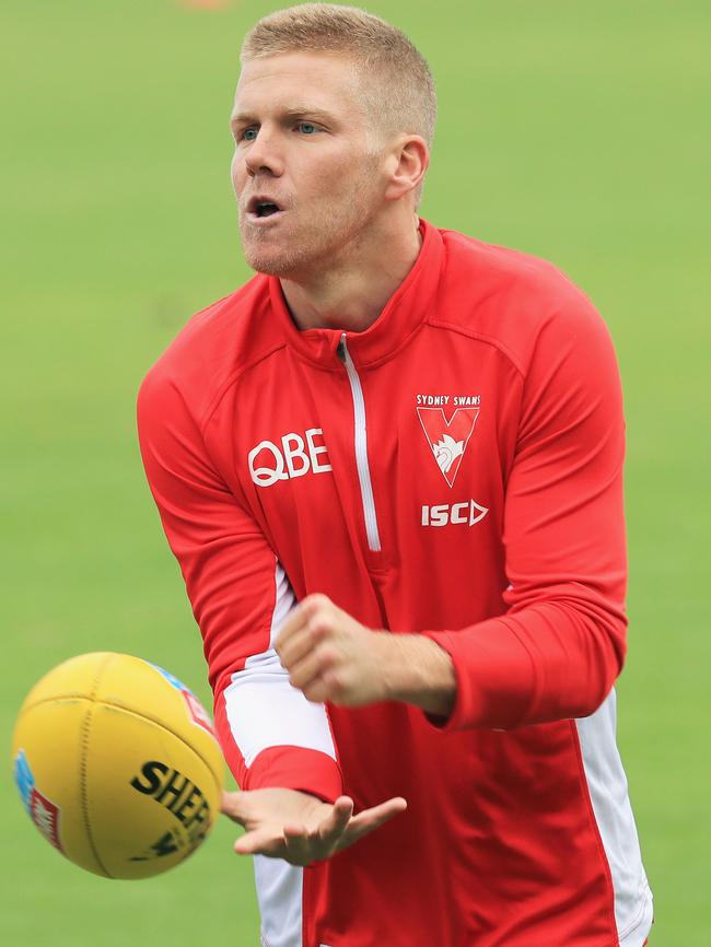 Dan Hannebery struggled in 2017.