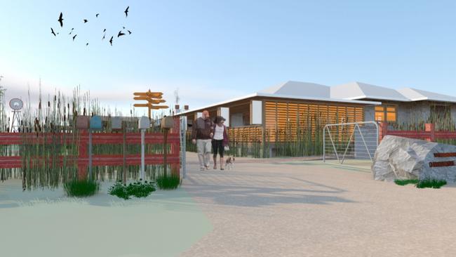 An artist's impression of Percy Plunkett’s proposed new cafe/restaurant near the banks of the Nepean River. Picture: Supplied