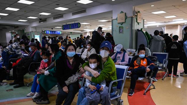 The World Health Organisation has asked China for more data on a respiratory illness spreading in the north of the country. Picture: AFP