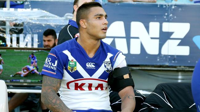 Bulldogs hooker Michael Lichaa.