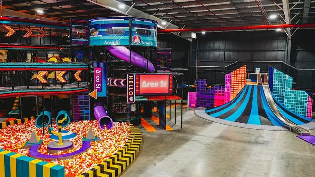 An Area 51 indoor play centre is opening at Westfield Helensvale. Picture: Supplied