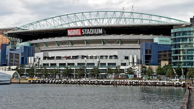 The fan was told not to worry about using the QR code when entering the Marvel Stadium gates.