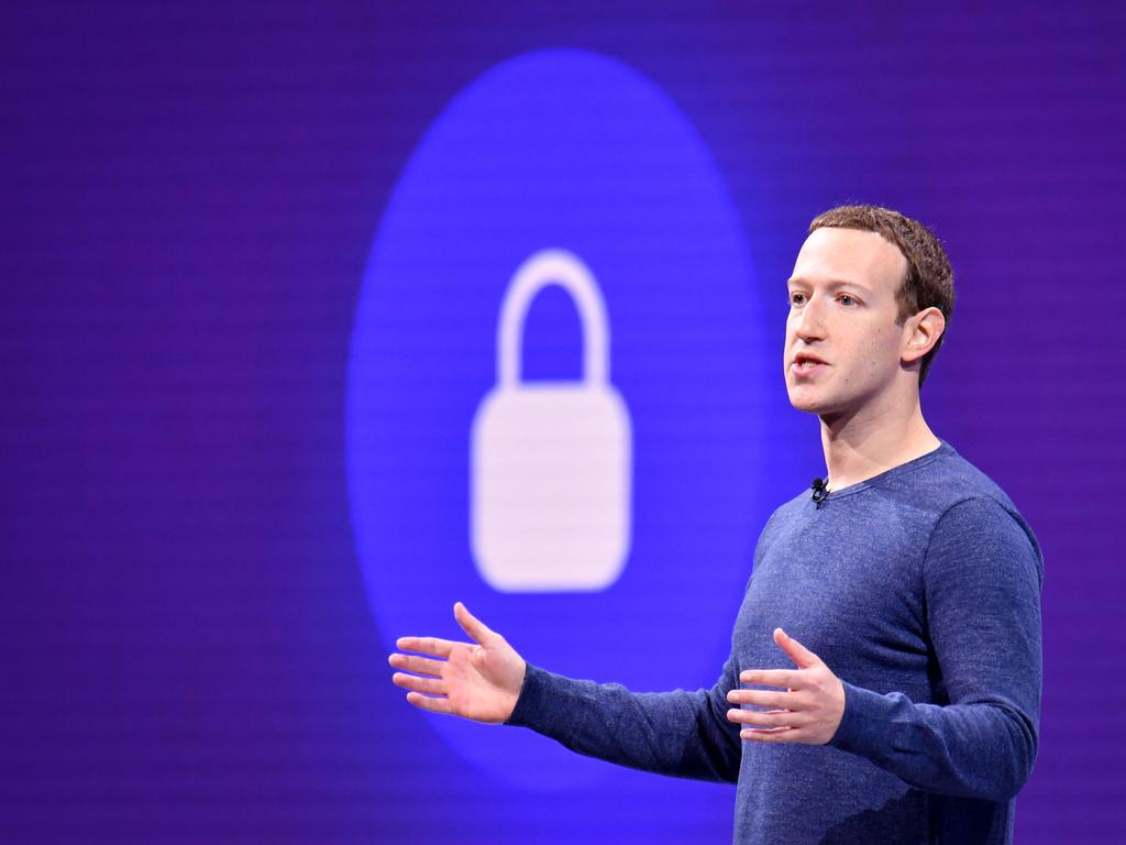 Facebook CEO Mark Zuckerberg has lobbied the government directly over the proposal. Picture: Josh Edelson/AFP